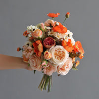 Flowerva Bouquet de roses vives une touche de couleur