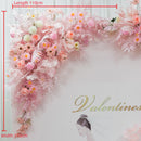 Arrangement floral enchanteur en forme d'arche - Extravagance de mariage de la série rose de Flowerva