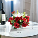 Flowerva Wedding Decoration Fresh And Natural  Table Artificial Flowers Arrangements