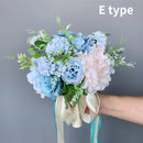 Flowerva Bridal knot wedding simulation holding bouquets and shooting decorations and scenery