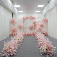 Enchanting Arch Floral Arrangement—Flowerva's Pink Series Wedding Extravaganza