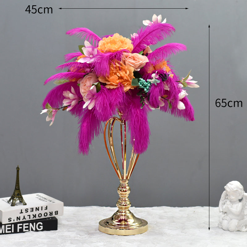 Flowerva Enchanting Wedding Table Flower Bouquet Styling