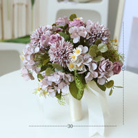Flowerva French Noble Artificial Flowers Wedding Bouquet