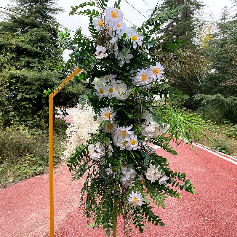 Flowerva Wedding Decor Floral Wall - Wedding Wall Flower Arrangement