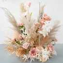 Flowerva Elegant Wall Hanging Reed Simulation Floral Art Wedding Decor