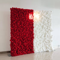 Flowerva Luxurious Flower Ball Rose Hydrangea Wedding Wall Decor