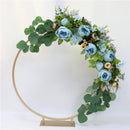 Flowerva Colored Orchid Artificial Flower Row Wedding Arch Decoration Flower Party