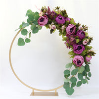 Flowerva Colored Orchid Artificial Flower Row Wedding Arch Decoration Flower Party