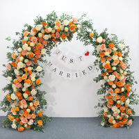 Flowerva Arche de fleurs d'oranger Arrangement floral Décoration florale de mariage