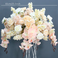 Flowerva White Romantic Table Flower Scene Wedding Decoration