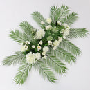 Flowerva Wedding Artificial Flower Row Green Plant Arch Background Table Cloth Decoration