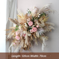 Flowerva Wedding Arrangement Flower Row Flower Pathway Flower Dry Reed Floral Activity Sets Props