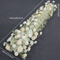 Flowerva Colored Orchid Artificial Flower Row Wedding Arch Decoration Flower Party