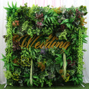 Flowerva Enchanting Greenery Décoration murale florale élégante pour fête de mariage