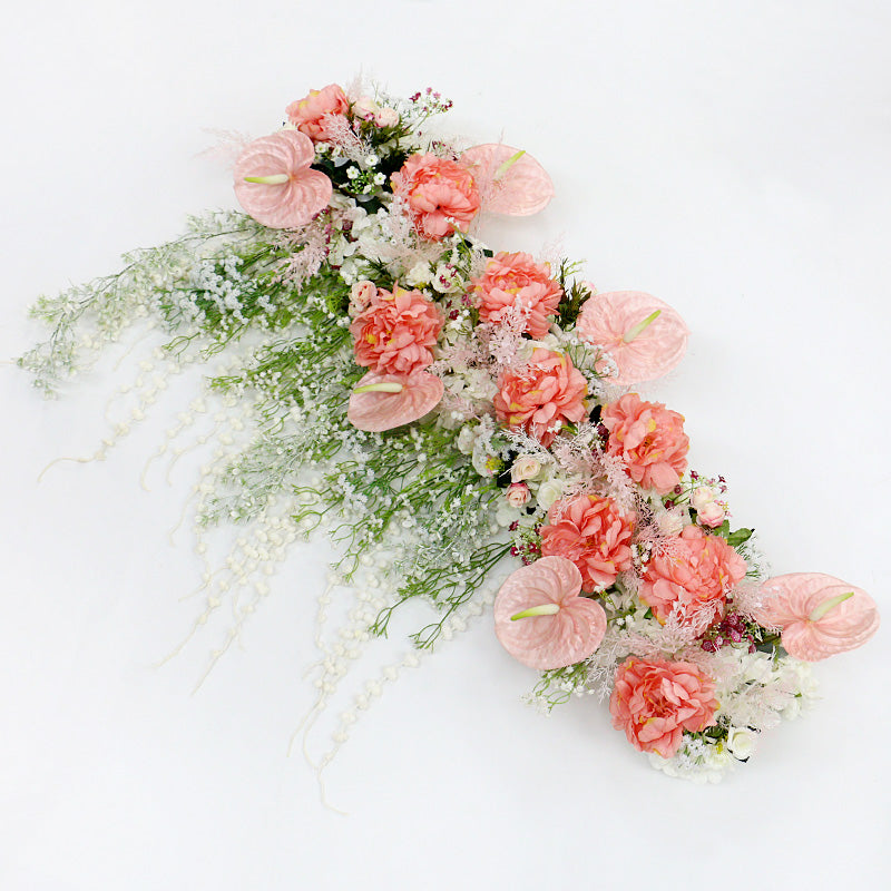 Flowerva – arrangement Floral de bienvenue, fleur au sol, décor de scène de mariage 