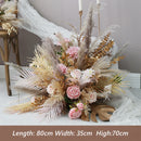 Flowerva Wedding Arrangement Flower Row Flower Pathway Flower Dry Reed Floral Activity Sets Props