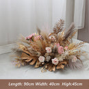 Flowerva Wedding Arrangement Flower Row Flower Pathway Flower Dry Reed Floral Activity Sets Props