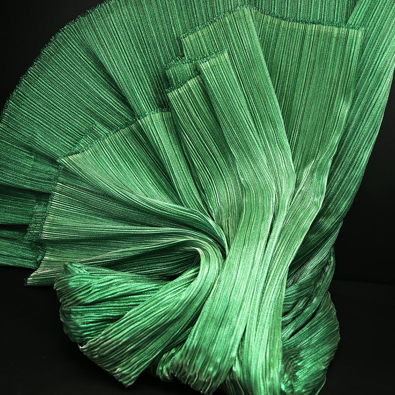 Tissu lumineux pliable vert perle pour décoration de scène de mariage, tissu lumineux pour fleuriste