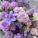 Flowerva – fleurs de Table longues violettes, décoration de cérémonie de mariage, fleurs artificielles