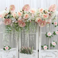 Flowerva – arrangement Floral de bienvenue, fleur au sol, décor de scène de mariage 
