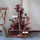 Flowerva Caramel Color Artificial Flower Arch Floral Outdoor Wedding Arrangement Background Props