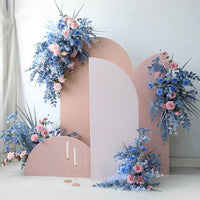 Flowerva Blue Wedding Simulation Decorative Flower Arrangement  Set