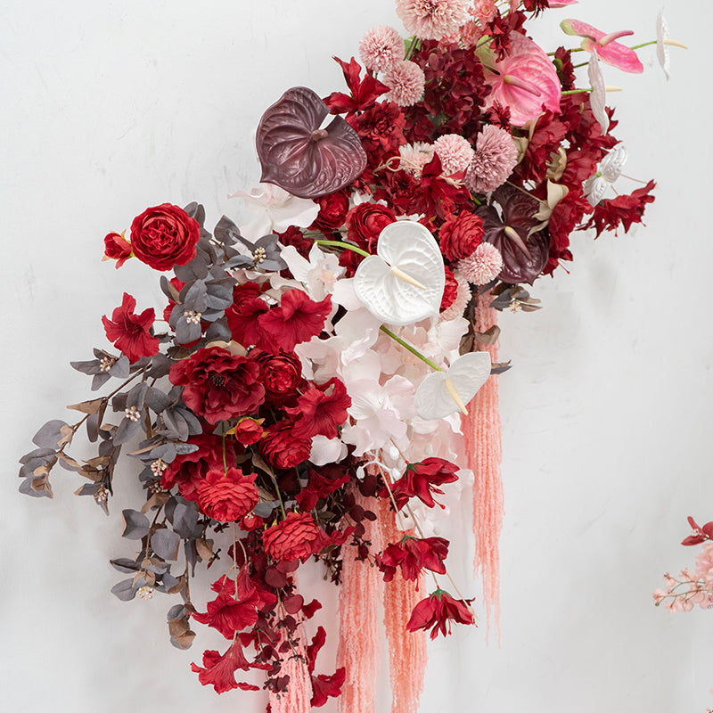 Flowerva's Pink Series Floral Wedding Elegance Table Floral Decoration