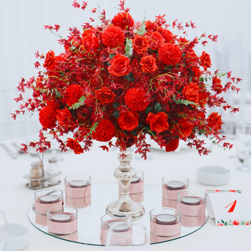 Floral Grandeur Unveiled—Flowerva's Pink Wedding Event Spectacle