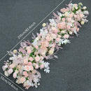 Flowerva Pink Arch Floral Wedding Scene Decor