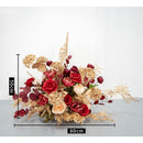 Vignettes florales enchanteresses : l'extravagance de mariage de la série rose de Flowerva