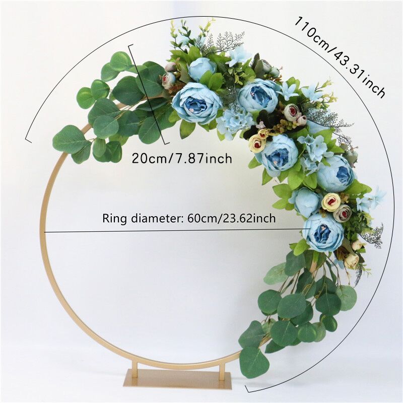 Flowerva Colored Orchid Artificial Flower Row Wedding Arch Decoration Flower Party