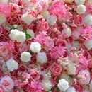 Flowerva – mur de fond d'amour, mur de fleurs de mariage exquis, fantaisie